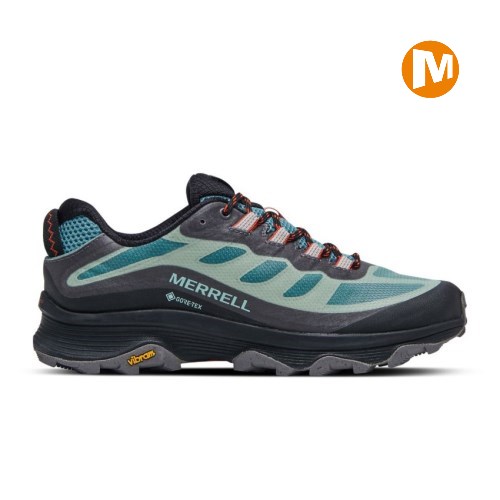 Merrell Moab Speed GORE-TEX Sneaker Herren Türkis [DE-CWMBE]